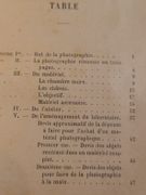 LA PHOTOGRAPHIE. Matériel - Atelier - Laboratoire - Devis approximatif - Les opérations - Les plaques - Photographie instantanée - Photographie à la lumière artificielle - Agrandissements.  par Ch. de Maimbressy - Image 3