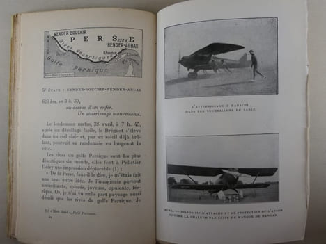 Le Raid merveilleux de Pelletier Doisy. Paris-Tokyo en avion. Lettre-préface de "Pivolo". Avec soixante-six photographies et cartes.. Gilbert ...