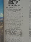 (REVUE) Arizona Highways - Vol. XXXII n°7, July 1956. NAVAJO  ART par Arizona Highways. Front cover : Navajo Shepherd by Beatien Yazz. Opposite page : Summer, Bryce Canyon, by Robert W. Chase.  - Image 4