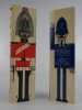 Pair of 1960'  Venture Matches, by Kailer : The Lifeguard & Metropolitan Policeman.. Designed by KAILER