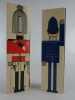 Pair of 1960'  Venture Matches, by Kailer : The Lifeguard & Metropolitan Policeman.. Designed by KAILER