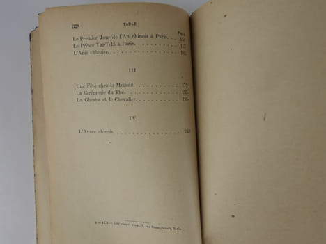 Les Parfums de la Pagode (recueil de contes). Judith Gautier (fille de Théophile Gautier et Madame Catulle Mendès par son mariage)