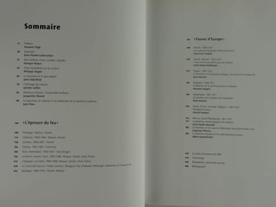Le Fauvisme ou l'épreuve du feu. Epreuve de la modernité en Europe. Du 29 octobre 1999 au 27 février 2000.
