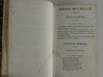 Classiques latins : Catulle - Tibulle - Properce - Veillée de Vénus
