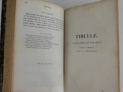Classiques latins : Catulle - Tibulle - Properce - Veillée de Vénus