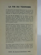 La fin du tsarisme - Lettres inédites à Frédéric Masson (1914-1918) publiées par la Bibliothèque Slave de Paris par Grand-Duc Nicolas Mikhailovitch  - Image 2