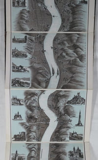 Neuestes Rhein Panorama von Mainz bis Coeln