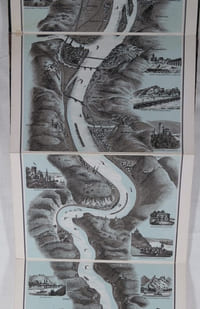Neuestes Rhein Panorama von Mainz bis Coeln