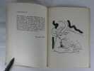 Pasiphaé. Avec deux dessins de Jean Cocteau.. Henri de MONTHERLANT