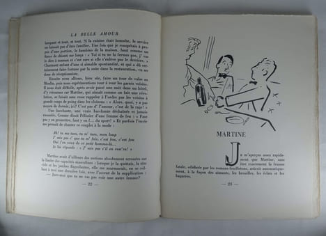 La Belle Amour. Illustrations de Jean Oberlé. Jean GALTIER - BOISSIÈRE