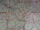 Carte Taride Routière n°22 . Pyrénées (Ouest) Carte dépliante en couleurs  70 x 90 cm. Echelle 1 / 250000e. Distances kilométriques. tirage en 5 ...