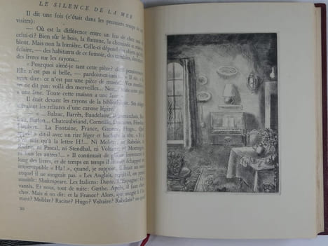 Le silence de la mer. La marche à l'étoile. Les Armes de la nuit. Avec une lettre inédite de l'auteur et huit pointes sèches de Hermine David. . ...