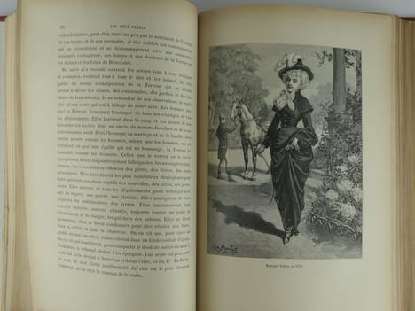 Les deux France. Histoire d'un siècle 1789-1889. Récits d'une aïeule centenaire à ses petit-enfants. . Adolphe Mathurin de Lescure. Illustrations de ...