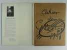 Cahier de Georges Braque 1917-1947. Georges BRAQUE