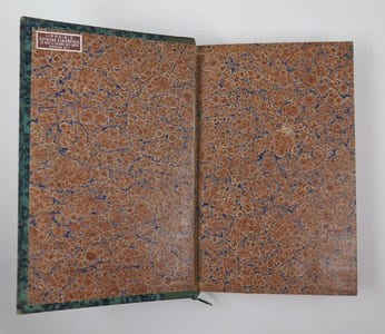 Mémoires de Théodore Agrippa d'Aubigné, publiés pour la première fois d'après le manuscrit de la bibliothèque du Louvre, suivis de fragments de l'Histoire universelle de d'Aubigné et de pièces inédites. Par M. Ludovic Lalanne. Reliure de Petit, successeur de Simier.