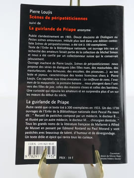 Scènes de péripatéticiennes. Anonyme : La Guirlande de Priape.. Pierre Louÿs