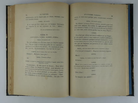 Le Prêtre. Drame en cinq actes et huit tableaux. Représenté pour la première fois à Paris sur le théâtre de la Porte-Saint-Martin, le 28 mai 1881.. ...