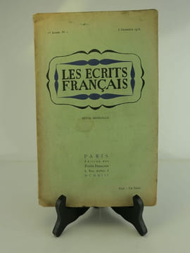 Les Ecrits Français. Revue Mensuelle. 1ère année. Numéro 1 du 5 décembre 1913. Direction : L. de Monti de Rézé, Marc Brésil, Louis de Gonzague Frick
