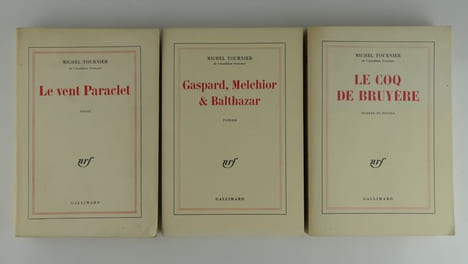Réunion de 3 titres : Le vent Paraclet - essai. Le coq de Bruyère - contes et récits. Gaspard, Melchior & Balthazar - roman. . Michel TOURNIER