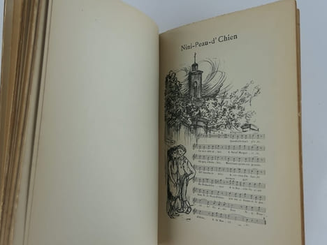 DANS LA RUE. Chanson et Monologues. . Aristide BRUANT. Dessins de Poulbot.
