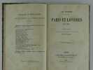 Paris et Londres en 1793- Roman anglais.. Charles DICKENS. Traduit avec l'autorisation de l'auteur par Mme Loreau.