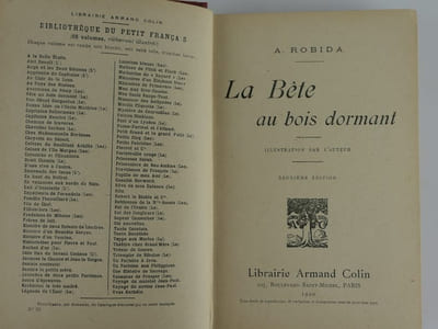 La Bête au bois dormant. Illustration par l'auteur