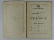 Littérature Wallonne : Les R'culots - Cansons, Monologues, Faufes. par Fernand MARECHAL et Auguste FOURMY - Image 2