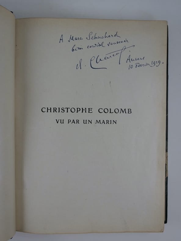 Jean Baptiste Charcot Christophe Colomb Vu Par Un Marin Préface De P