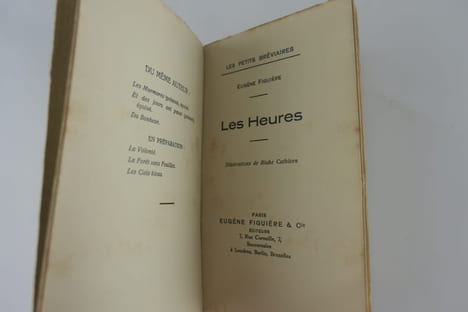 Un Petit Bréviaire des Heures. Illustrations de Blake Cathleen. Collection les Petits Brévaires 4.. Eugène Figuière. Illustrations de Blake Cathleen