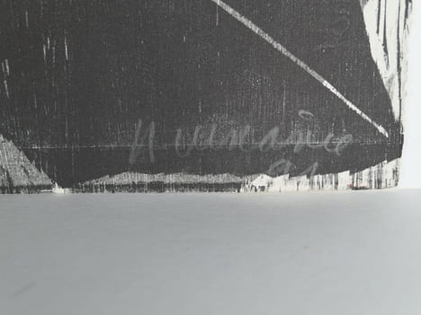 Alain Winance, gravure originale : signée et datée 91 au crayon dans la planche. . Alain WINANCE (Tournai 1946- ), peintre, graveur et illustrateur ...