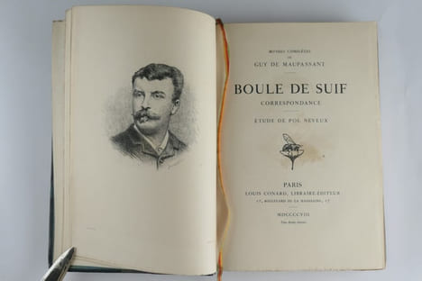 OEUVRES COMPLETES de Guy de Maupassant. Augmentées de Notes, de la Correspondance et de 35 Nouvelles inédites, Ecrites de 1881 à 1892. Boule de Suif. ...