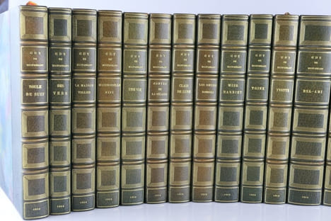 OEUVRES COMPLETES de Guy de Maupassant. Augmentées de Notes, de la Correspondance et de 35 Nouvelles inédites, Ecrites de 1881 à 1892. Boule de Suif. ...