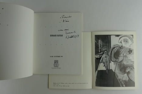 BERNARD DUFOUR. Réunion de 4 catalogues d'exposition. 1. Peintures et dessins vénitiens. 26 février - 20 mars 1960, Galerie Pierre. Texte André ...