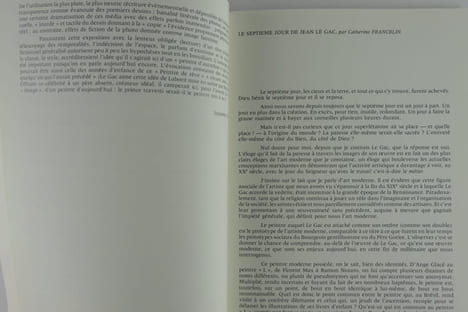 Jean le Gac - Un peintre de rêve. Arc Musée d'Art Moderne de Ville de Paris 4 juillet - 23 septembre 1984. Jean le Gac . Catalogue d'exposition.