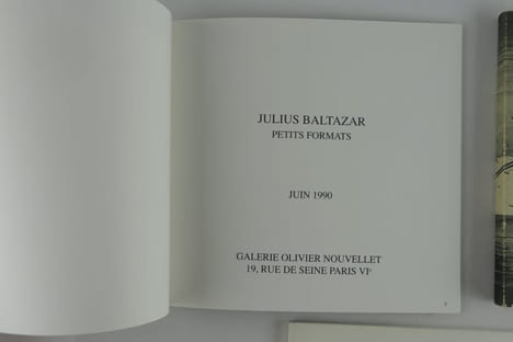 Réunion de 3 catalogues d'exposition sur Baltazar. 1) Baltazar Livres manuscrits, imprimés, gravés et peints 1975-1986, Bibliotheca Wittockiana,  ...