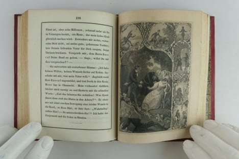 Peter Schlemihls wundersame Geschichte / The Wonderful History of Peter Schlemihl. Translated by William Howitt. With six illustrations. . Adelbert ...