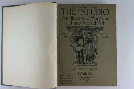 The Studio. An Illustrated Magazine of Fine and Applied Art. Voume twenty-six 26, from June 15, 1902 (vol.111) to September 1902. (vol. 114. ). The ...