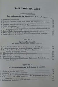 Plasticité (Déformations élastico-plastiques). Préface de Robert l'Hermite. Traduit du russe.