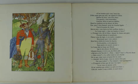 Fables de La Fontaine. Le loup et le chien. La cigale et la fourmi. Le coq et le renard. Les animaux malades de la peste. La poule aux oeufs d'or. Le ...