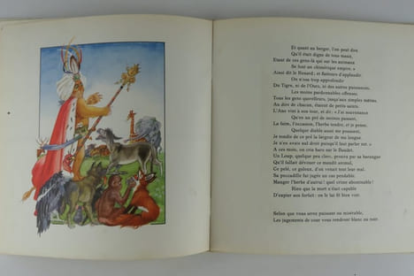 Fables de La Fontaine. Le loup et le chien. La cigale et la fourmi. Le coq et le renard. Les animaux malades de la peste. La poule aux oeufs d'or. Le ...