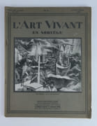 L'ART VIVANT en Norvège. 6e année, n°144. Couverture : Per Krohg - Les ïles Lofoten. Tidens Tegn le journal de toute la Norvège. par Collectif.  - Image 1