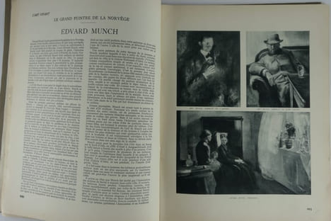 L'ART VIVANT en Norvège. 6e année, n°144. Couverture : Per Krohg - Les ïles Lofoten. Tidens Tegn le journal de toute la Norvège.. Collectif.