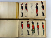Carnets de dessins originaux représentant les UNIFORMES des SOLDATS du 18e s. et du Premier Empire. Le premier carnet est consacré à l'uniforme en France, le second représente les uniformes de différentes régions et pays : Langonie, Grand Duché de Geisberg, Royaume de Warland (RU), Empire de Modaquie (?), Royaume de Romagne, Royaume de Margovie.  par Anonyme - Image 8