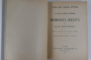 Folle par raison d'Etat. La Princesse Louise de Belgique. Mémoires inédits du Comte de Mattachich. Ouvrage saisi et interdit en Autriche.  par Comte MATTACHICH. Traduction de M. Charles Raymond.  - Image 2