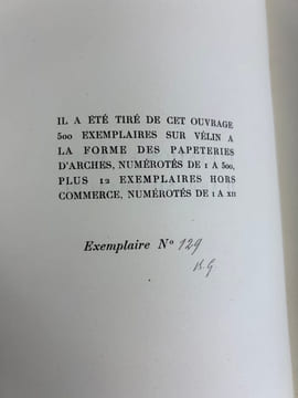 Elévation et mort d'Armand Branche. Frontispice et ornements typographiques dessinés et gravés sur bois par Clément Serveau.. Georges DUHAMEL