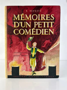 Mémoires d'un petit comédien. Illustrations de Jacques Touchet. E. REPESSE