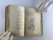 (CURIOSA) JOYEUSETÉS GALANTES & AUTRES du Vidame  Bonaventure de la Braguette. Exemplaire unique orné d'une composition originale en couleurs pour la couverture et de 11 dessins érotiques à la plume. par (Albert Alexandre GLATIGNY ) / Féliciens Rops - Image 7