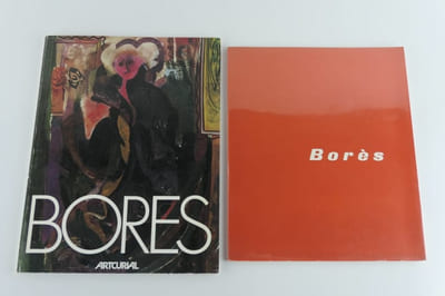 BORES Réunion de 2 catalogues d'exposition. 1. Borès Vingt-et-Une peintures. Galerie Louis Carré, du 4 Avril au 5 Mai 1962. // 2. Borès Rétrospective 1923-1972. Peintures, gouaches, dessins. Mai - Juillet 1982. Artcurial.