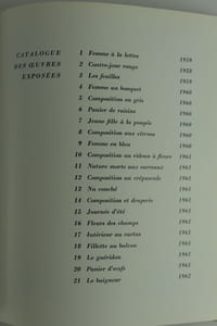 BORES Réunion de 2 catalogues d'exposition. 1. Borès Vingt-et-Une peintures. Galerie Louis Carré, du 4 Avril au 5 Mai 1962. // 2. Borès Rétrospective 1923-1972. Peintures, gouaches, dessins. Mai - Juillet 1982. Artcurial.