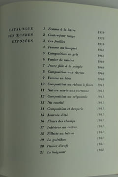 BORES Réunion de 2 catalogues d'exposition. 1. Borès Vingt-et-Une peintures. Galerie Louis Carré, du 4 Avril au 5 Mai 1962. // 2. Borès ...